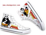 Kung Fu Panda Shows His Style on Shoes