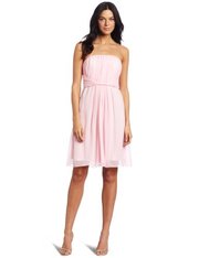 Donna Morgan Women's Ruched Strapless Dress - B005LXJJGC - Xmasdresses.com