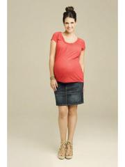 Slub Scoop Maternity Tee