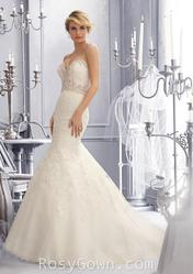 Chapel Train Wedding Dresses 2015 - RosyGown.com