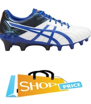 asics Legacy (White/Blue) Football Boot - Junior SALE size US 6 only