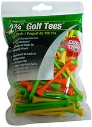  Laser Sports 2.75″ Wooden Deluxe Precision Golf Tees – 100 Count Bag