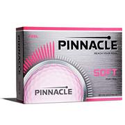  Pinnacle Soft Golf Balls,  Pink (One Dozen)