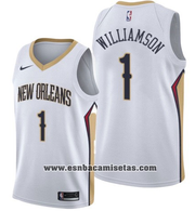  New Orleans Pelicans Zion Williamson NO 1 Association 2019-20 White J