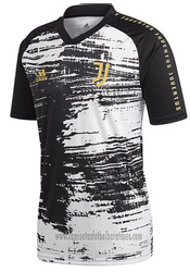Juventus 2020 2021 Pre Match Shirt Black