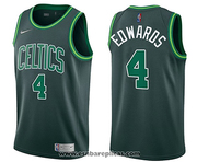 Boston Celtics Carsen Edwards NO 4 Earned 2020-21 Green Jersey