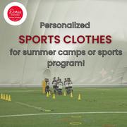 Sport Printed Clothes for Sports Campaigns & Summer Camps!