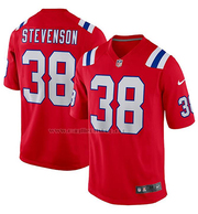 Jersey NFL Game New England Patriots Rhamondre Stevenson Alter Red