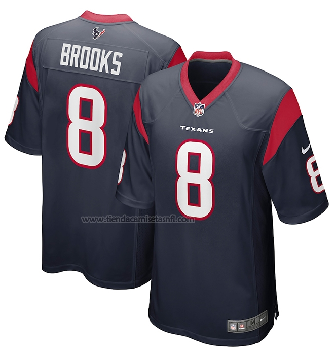 Jersey NFL Game Houston Texans Terrence Brooks Blue